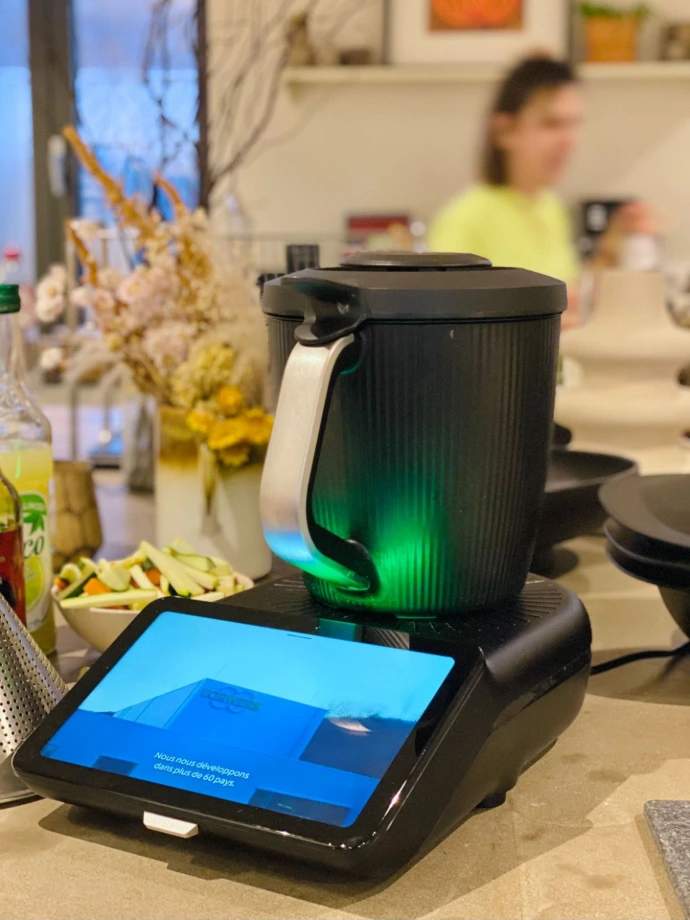 préparation recette au thermomix