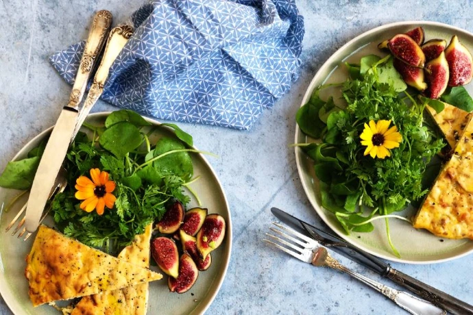 plat végétarien coloré maison – atelier cuisine brabant wallon